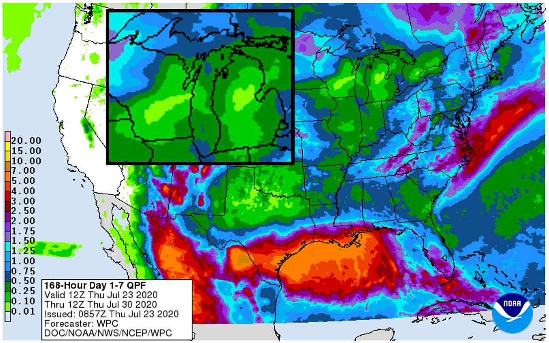 Precipitation forecast